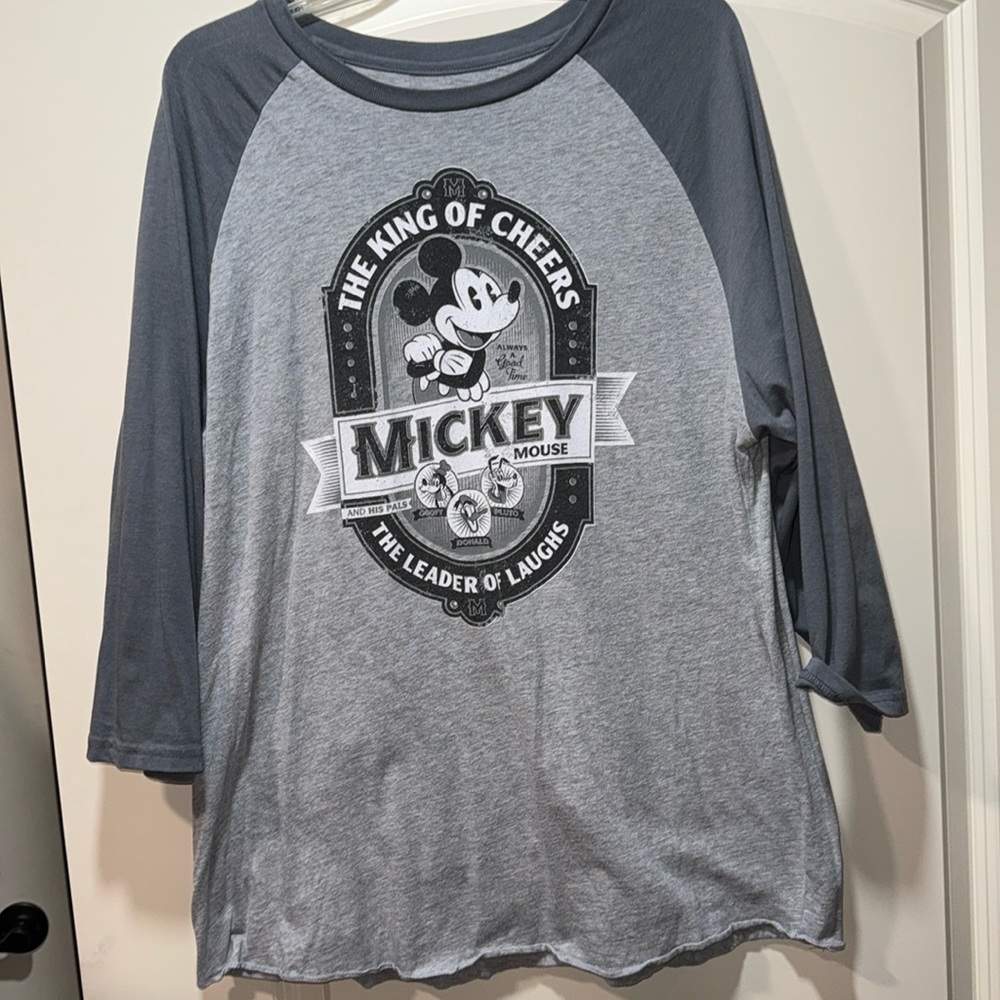 Disney Parks 3/4 sleeve top